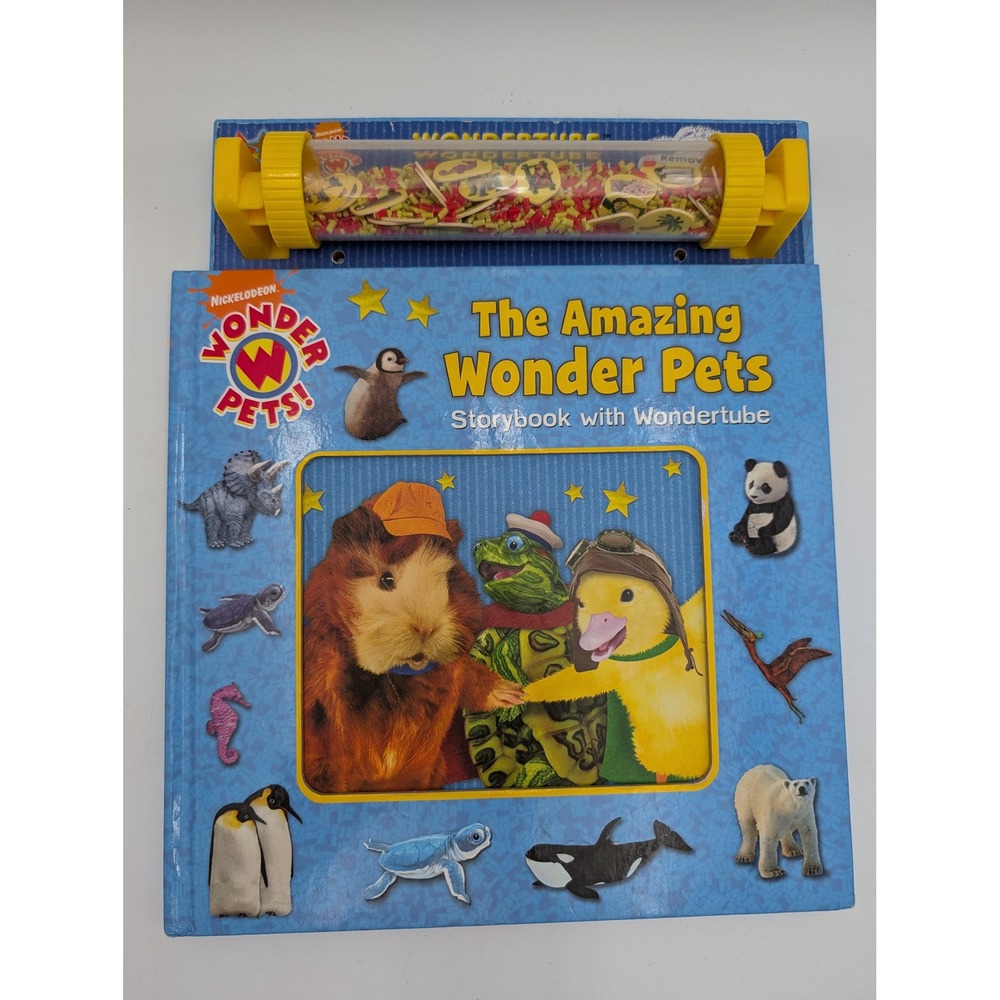 Nickelodeon The Amazing Wonder Pets Storybook Wondertube Blue Hardcover 2008